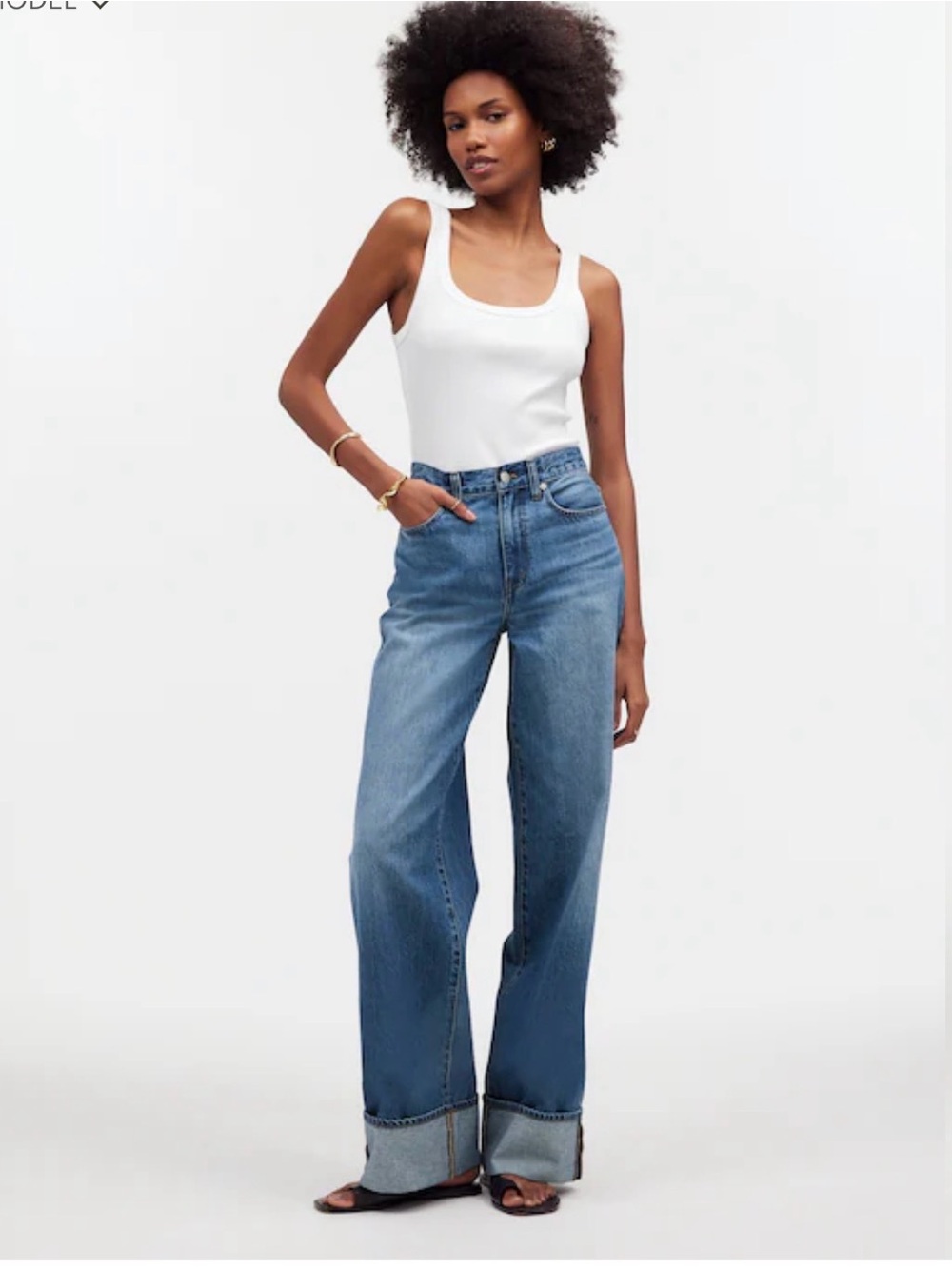 Madewell Superwide-Leg Jeans
Size 26
